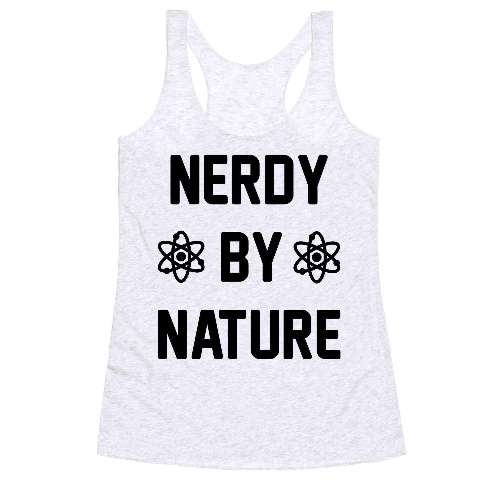 Nerdy By Nature Racerback Tank